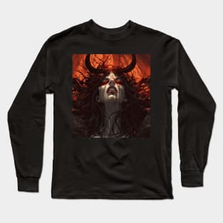 Diablo Lilith Demon Long Sleeve T-Shirt